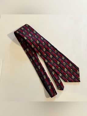 J Garcia 100% Silk Tie Stonehenge Collection Made in USA